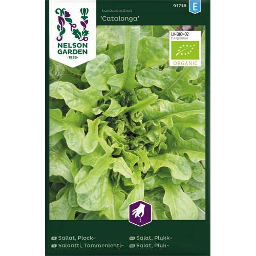Catalonga - plocksallat organic