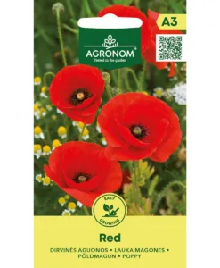 Red - rågvallmo